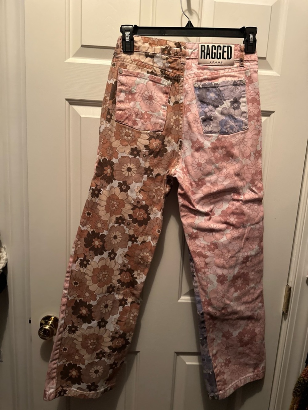 The Ragged Priest Two-Tone Floral Bootcut Jeans (Great Condition- NOT NWT!) - Picture 6 of 8